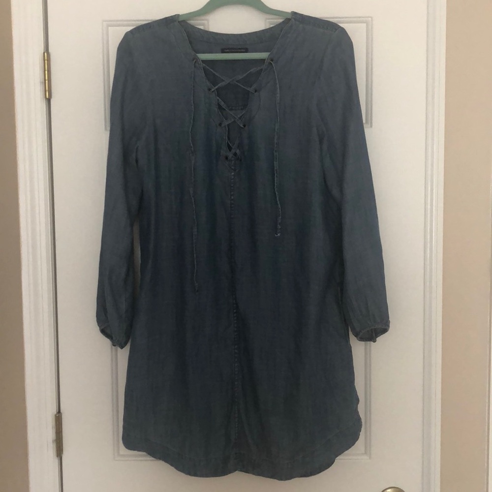 American Eagle Denim Dress Size Large